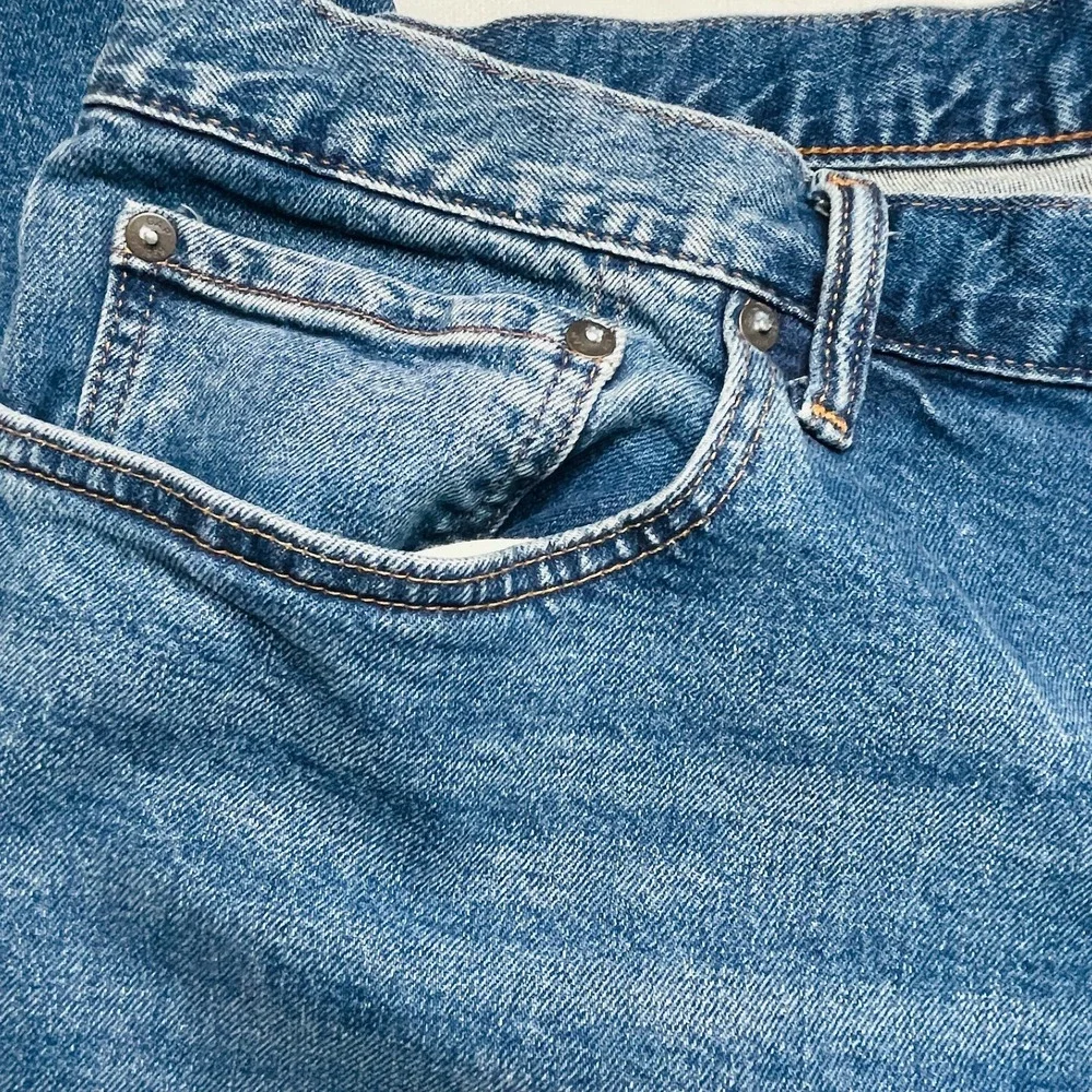 GAP Men's 42x30 Light Wash Straight GapFlex Stretch Jeans Big Tall Casual